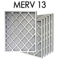 | Filter MERV Air Actual dimension - 13.75x24.75x1.75 Pleated 14x25x2 13 6PK