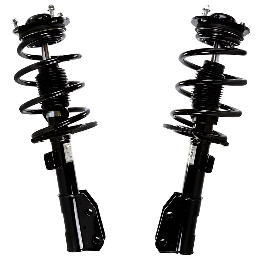of and Chevrolet Outlook Buick Passenger Traverse and Driver Replacement Acadia 2 GMC Front CST100416PR 2007-2012 Struts Springs 2009-2012 Enclave Set for 2008-2012 Coil AutoShack Saturn Complete Side