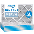 1/2 Air 1 6 21 Filter, Pleated x Aerostar Pack MERV AC x 3/8 Filter, Air 6 16 Furnace