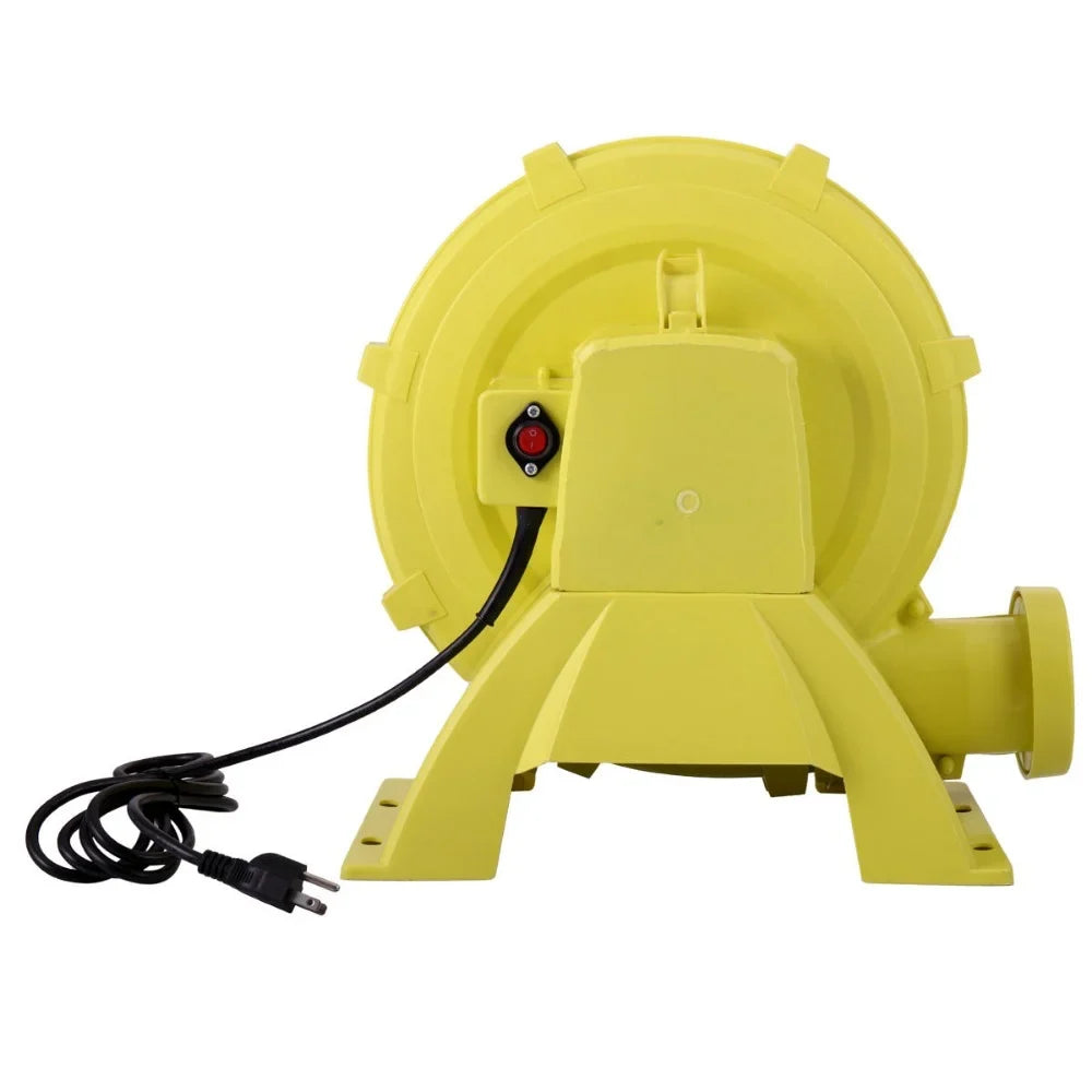 and Green Bounce Yellow - for Slides, liquid Portable Pump Indoor Inflatable Blower, Safe, exterior Air Castle, 450W Fan