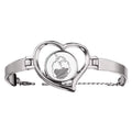 Ice Biscuits Black Heart Bracelet Bangle Wire Bowl Jewelry Ball