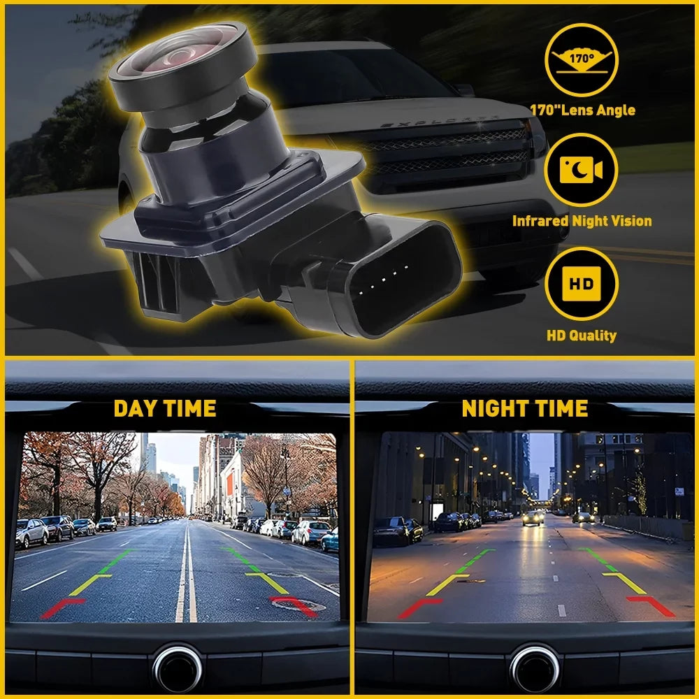 Backup For Rear View Camera Parking Fit Explorer 2011-2015