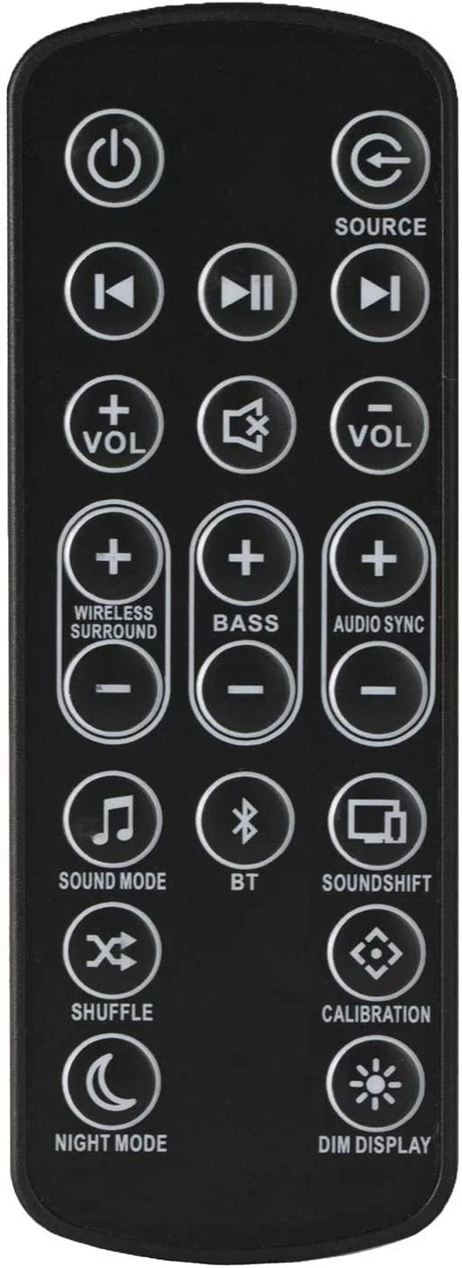 3.1 2.1 Sound 2.1 Soundbar Control 5.1 for Remote 5.1 Control JBL Remote Replacement JBL Bar for Remote 3.1