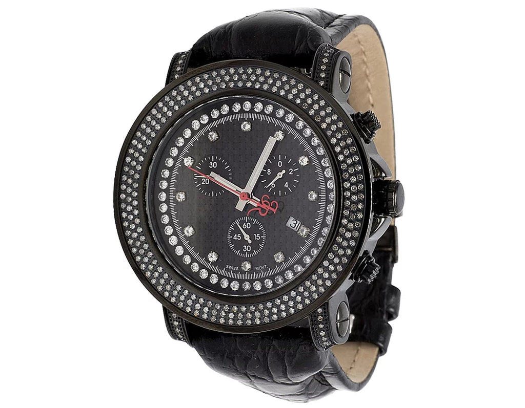 Ct Joe Rodeo Black 2.5 Mens Rodeo Diamond 50MM JJU3 Junior Watch PVD Joe