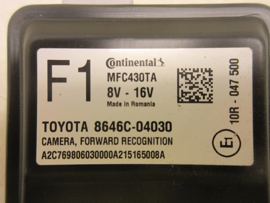 Tacoma Mounted Front Pre-Owned Camera OEM Departure Warning (Good) Windshield 18-23 Lane Toyota