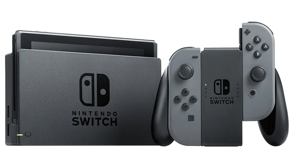 Bundle BOLT Nintendo Joy-Con AXTION New Like with Gray - Cable Switch & HDMI Gray Cleaning Kit