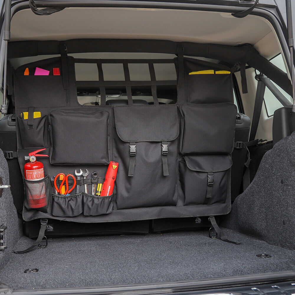 Bag Organizer Pocket Capacity Teledu Storage Trunk Rear