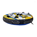 AquaPro Towable Deck Heavy Nylon Duty Person 2 Blue & Rider, design Yellow
