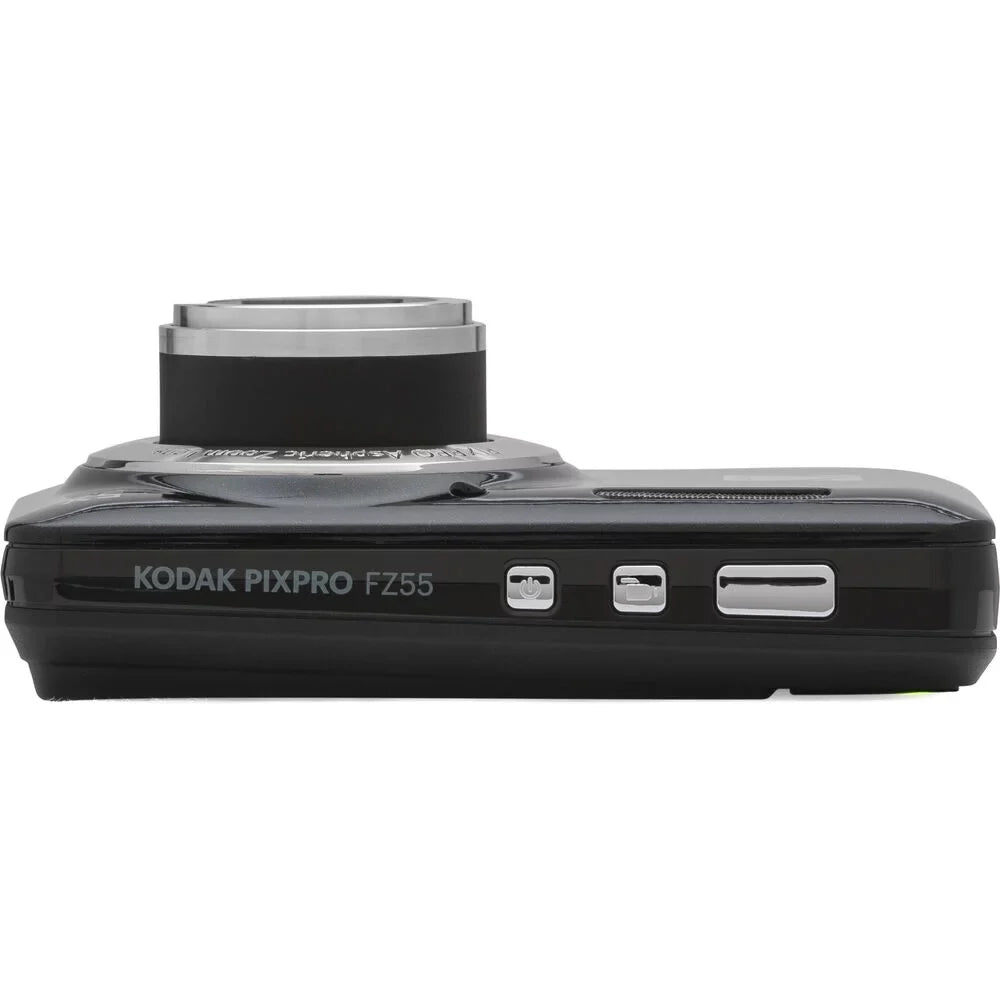 Kodak + Spider PIXPRO 64GB Camera Tripod (Black)+ Kit Case - FZ55 Digital