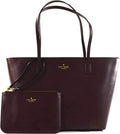 with Bag Purse Shoulder Small Spade Leather Harmony Smooth Handbag Matching Wristlet Kate Place Pouch Bennet Tote