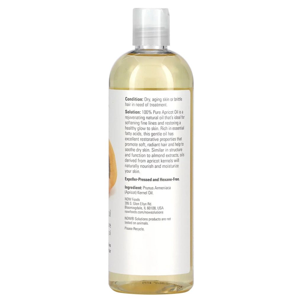 Foods, NOW ml) (473 fl 16 Apricot oz Oil, Solutions,