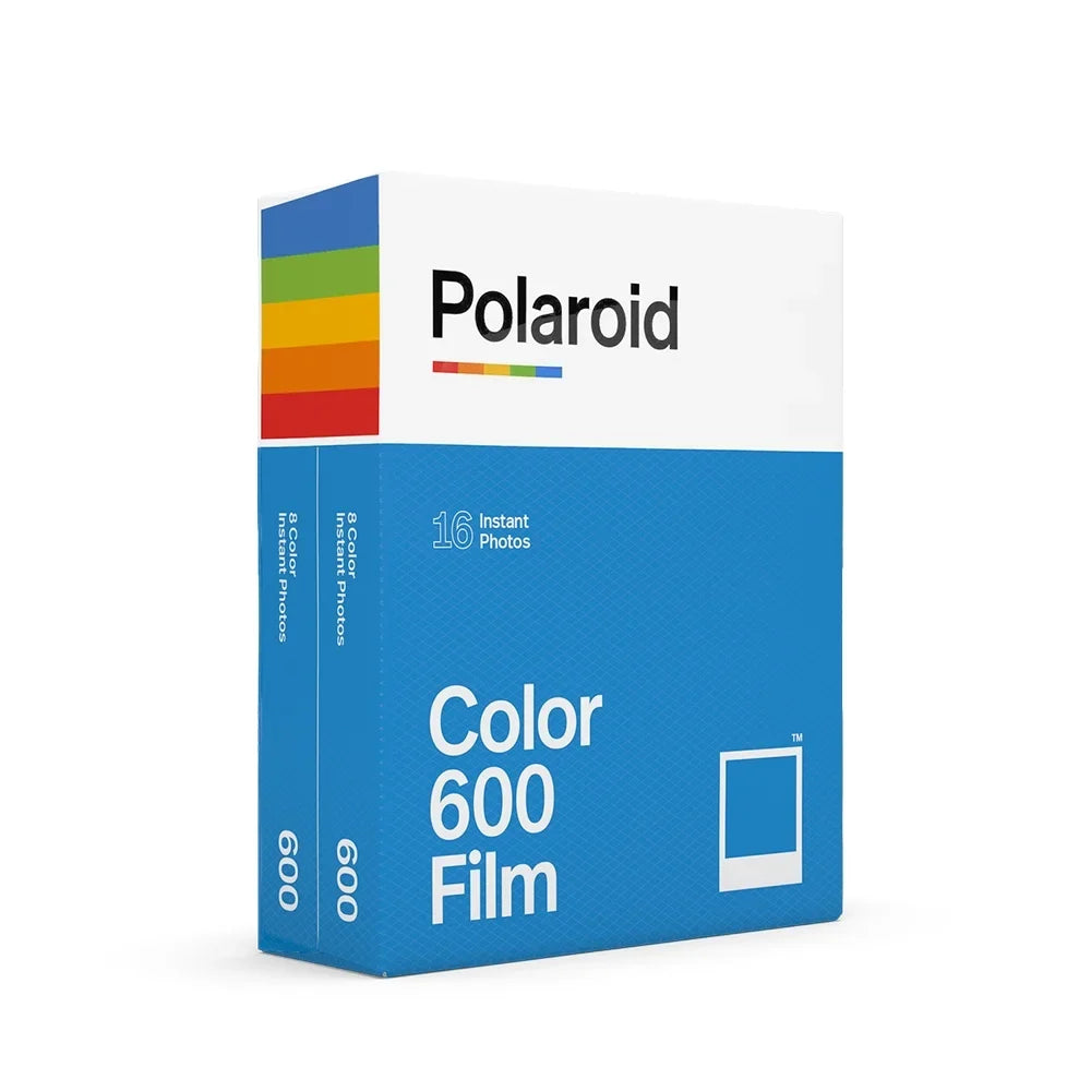 Photo Album for Holds Phobea Polaroid Prints 5" Leather 32 Wide Double 600 Film for Cloth Grey + + Color pack Prints-