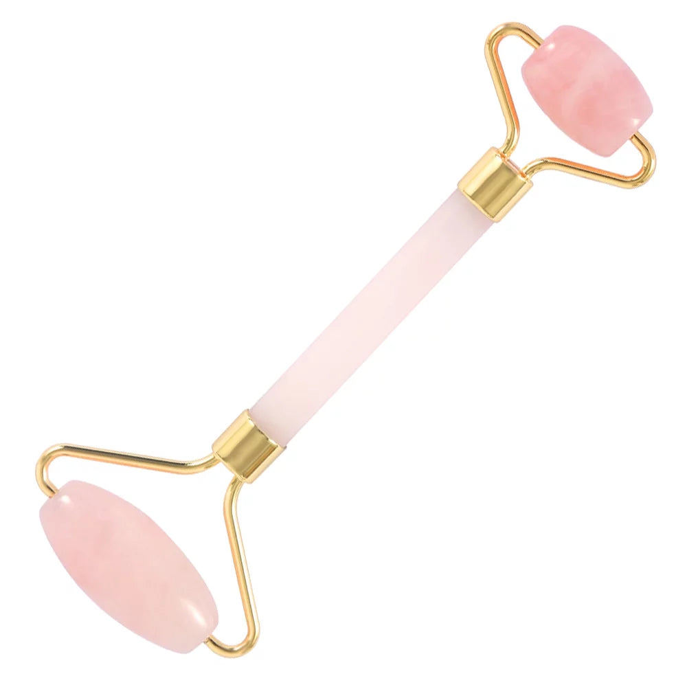 Roller, Quartz and Body Fine Sha for Relieve Jade Facial Face Beauty Relaxing Roller Massager and Eyes, Face, Muscle Roller, Tools, Wrinkles Skin Rose Lines Neck, Gua Care