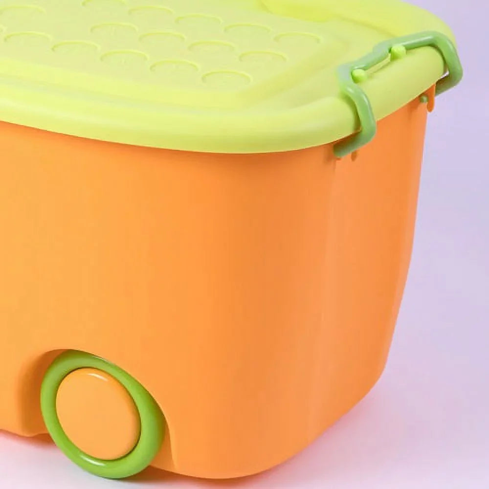 Toy with Stackable Wheels Box Storage