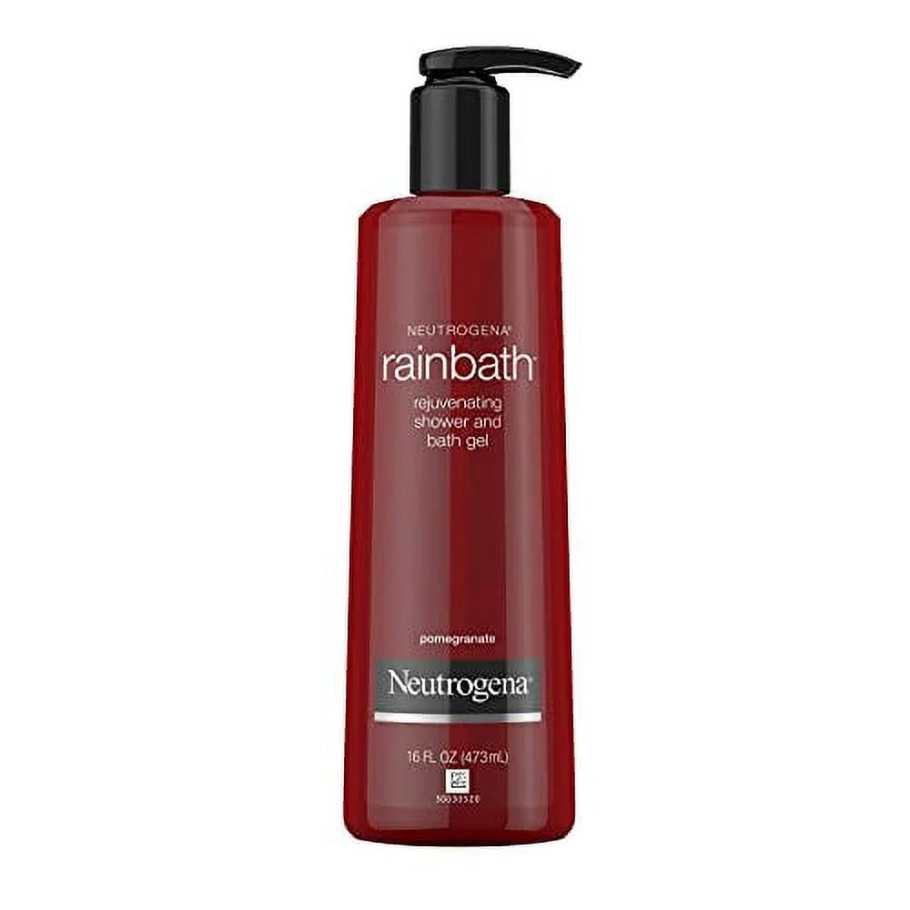 and Rainbath Bath Pack Rejuvenating Gel oz, Neutrogena Shower Cleansing and Pomegranate Scent, 16 2