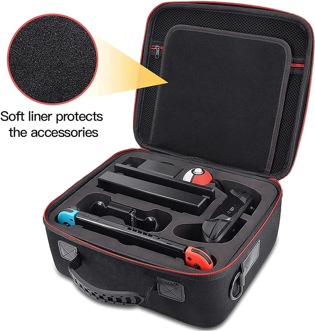 / for Hard 2021, Case Accessories Shell Nintendo Switch Switch with Carrying Compatible Travel OLED HEYSTOP Console Portable & Model Switch Bag