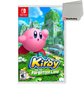 Cloth Cleaning with Screen Forgotten and Nintendo Land - Switch Kirby the