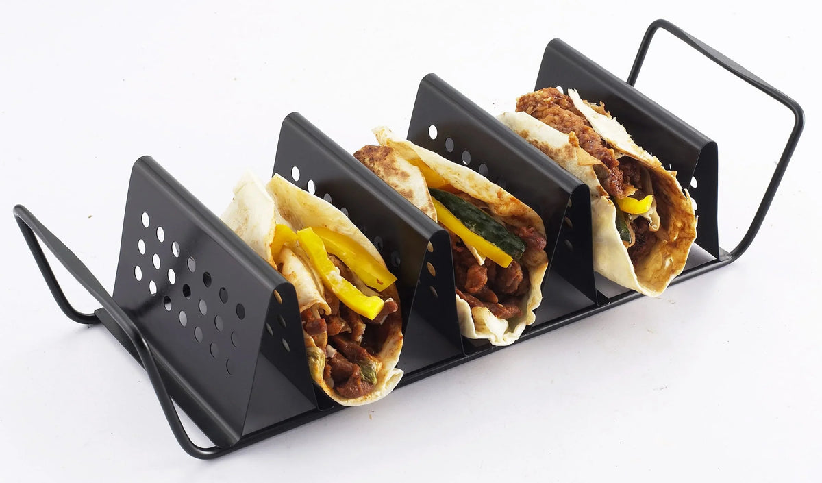 Zenport 3-Taco Cooking Grill Rack 870015-1PK Nonstick