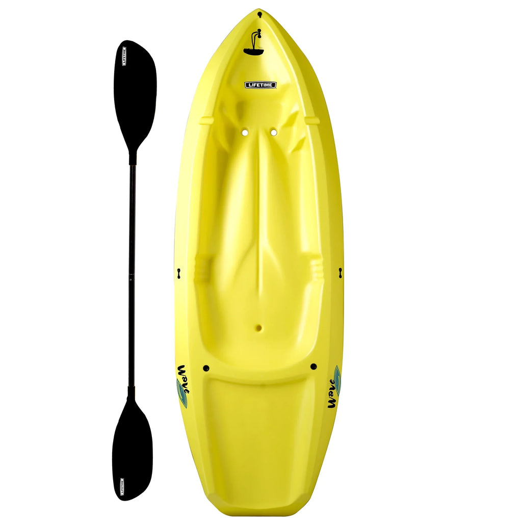 90709 Kayak Wave Lifetime ft Youth Included), 6 (Paddle
