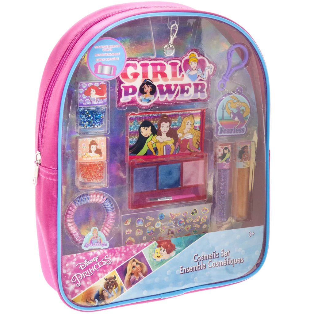 Backpack - Makeup Girls, Beauty Princess Set 3+ Townley Girl Disney Ages Cosmetic for