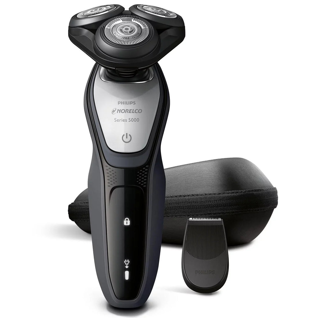 Shaving Travel 5675 Philips Heads Norelco Shaver w Replacement & Case