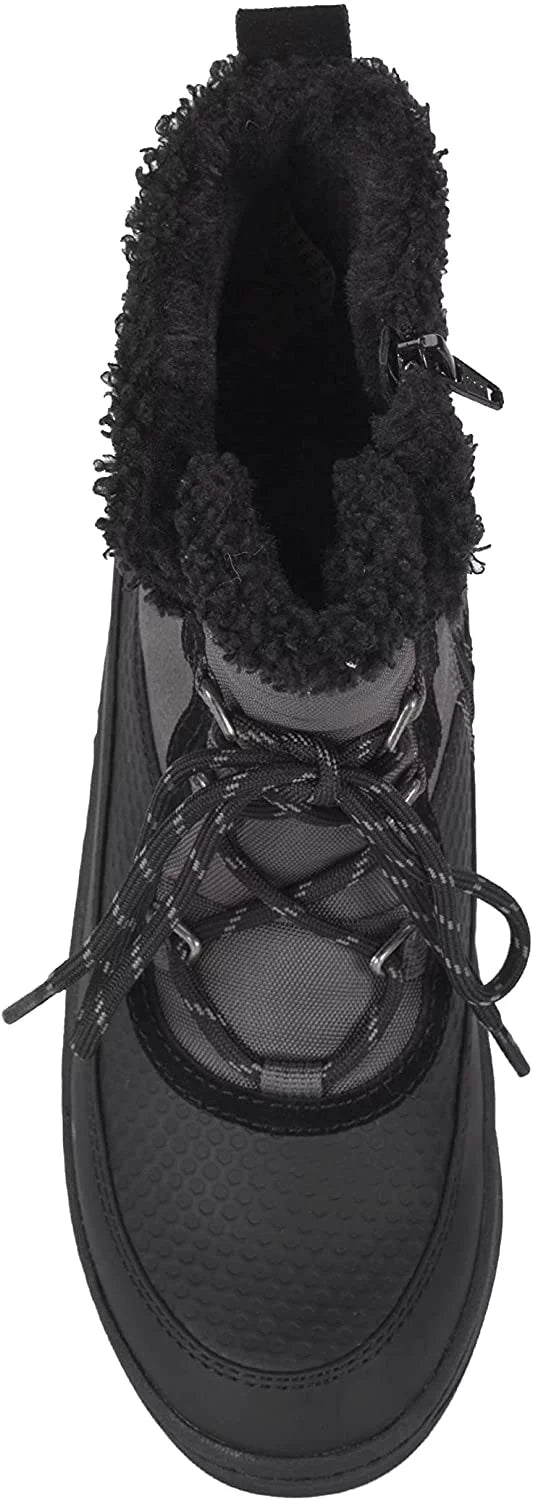ALTA Grey/Black Dark Womens 10 Boots Suede BareTraps