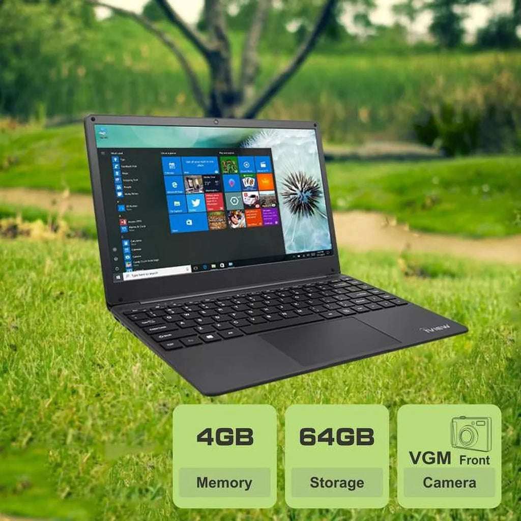 Dual 1430NB-14.1in 1080 High IPS Mouse and 4GB/64GB iView 1920x Core, Resolution, USB