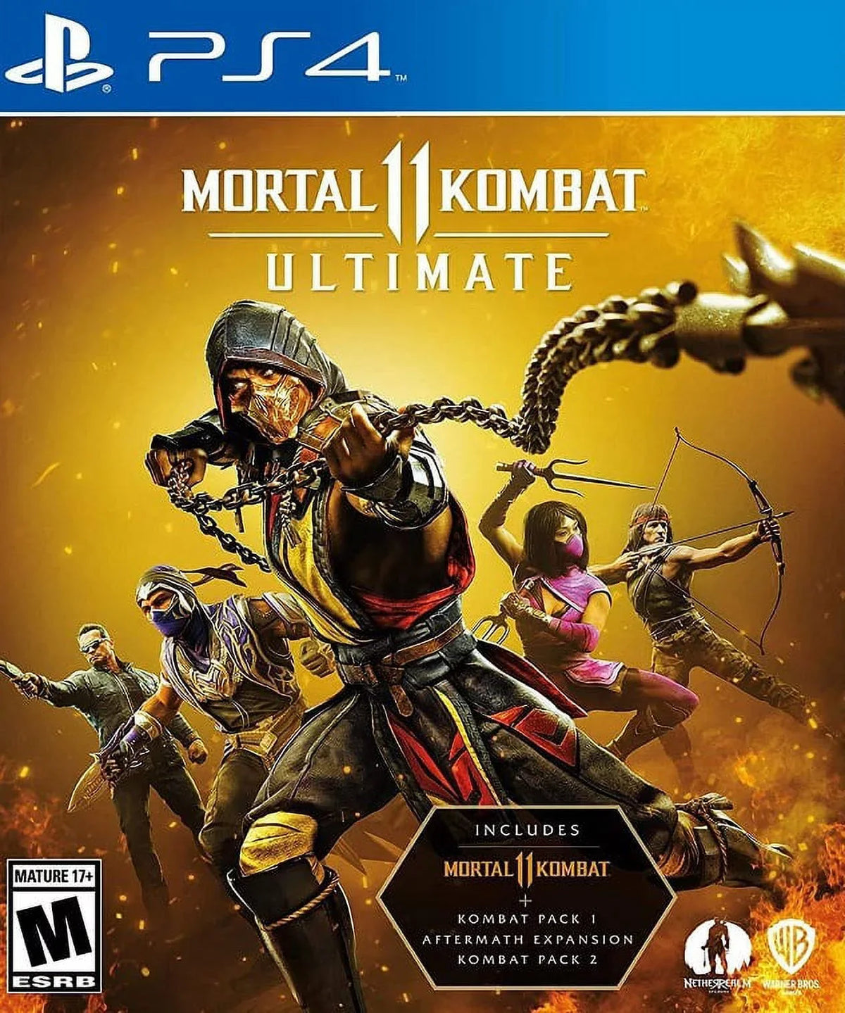 11 Kombat 4, Playstation Mortal ( (Refurbished) Restored Ultimate 2021)