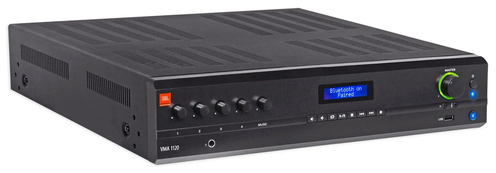 Wall Speakers VMA1120 Commercial/Restaurant JBL Bluetooth Mixer/Amplifier+6) 70v