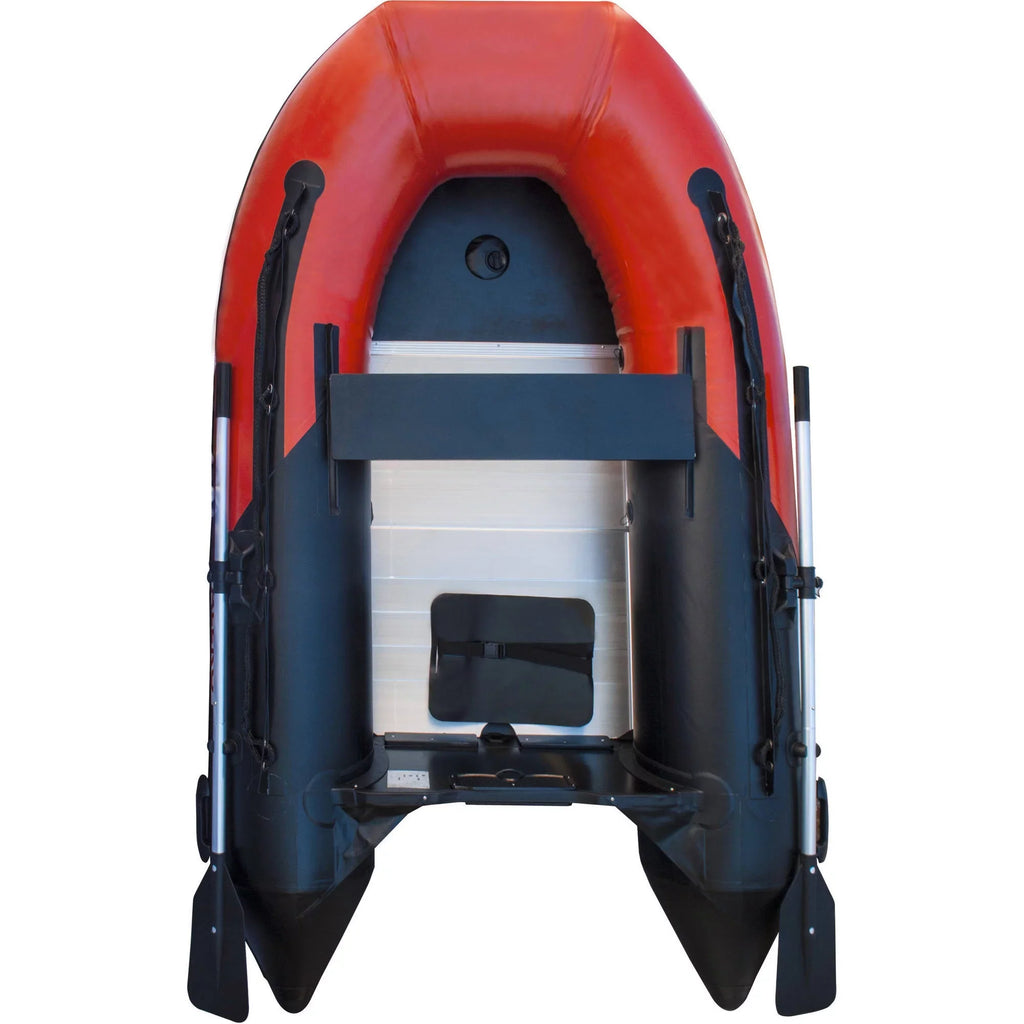 Black Boat Red Person feet Aluminum Floor ALEKO and 3 8.4 Inflatable with - BT250RBK