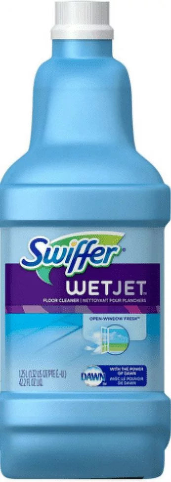 Swiffer Floor (Pack Wet Cleaner, 42.20 Fresh Jet Window Open of 3) oz