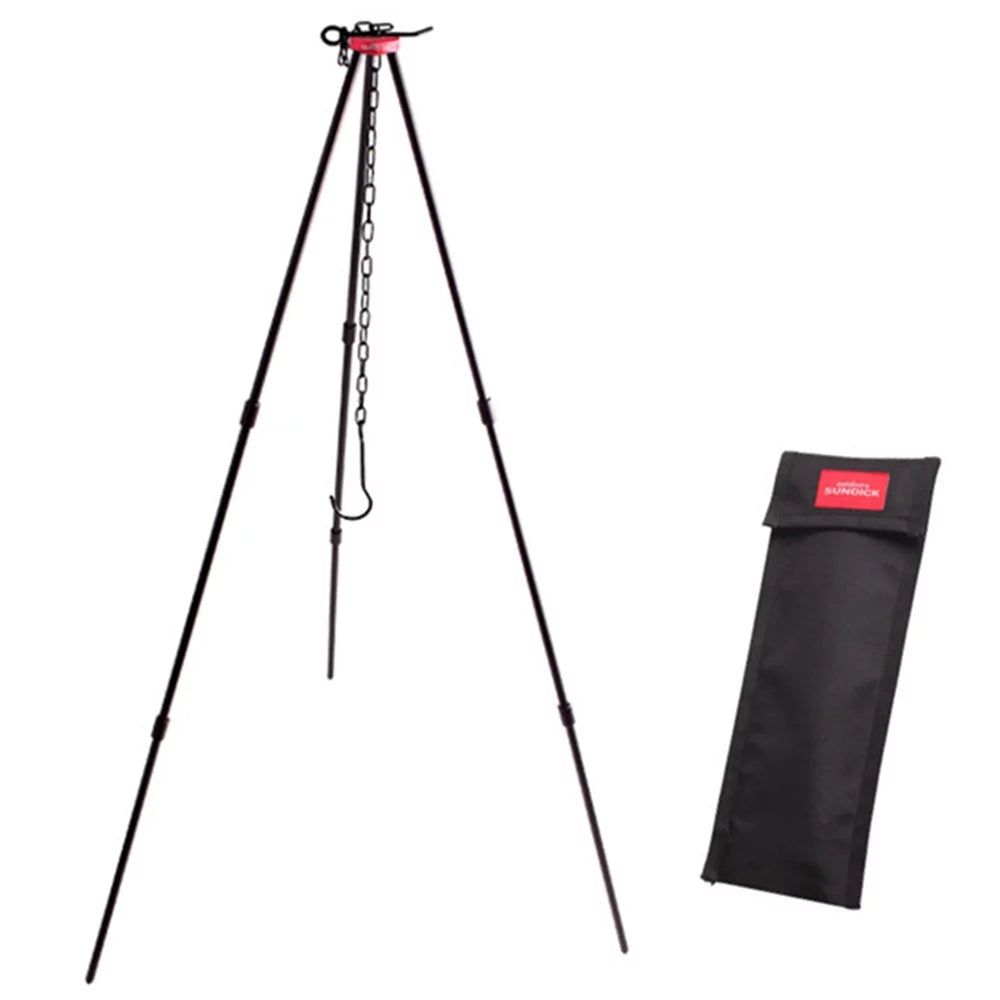 Frame Camping Support Bonfire Tripod Camping sundick Bonfire Portable Triangle