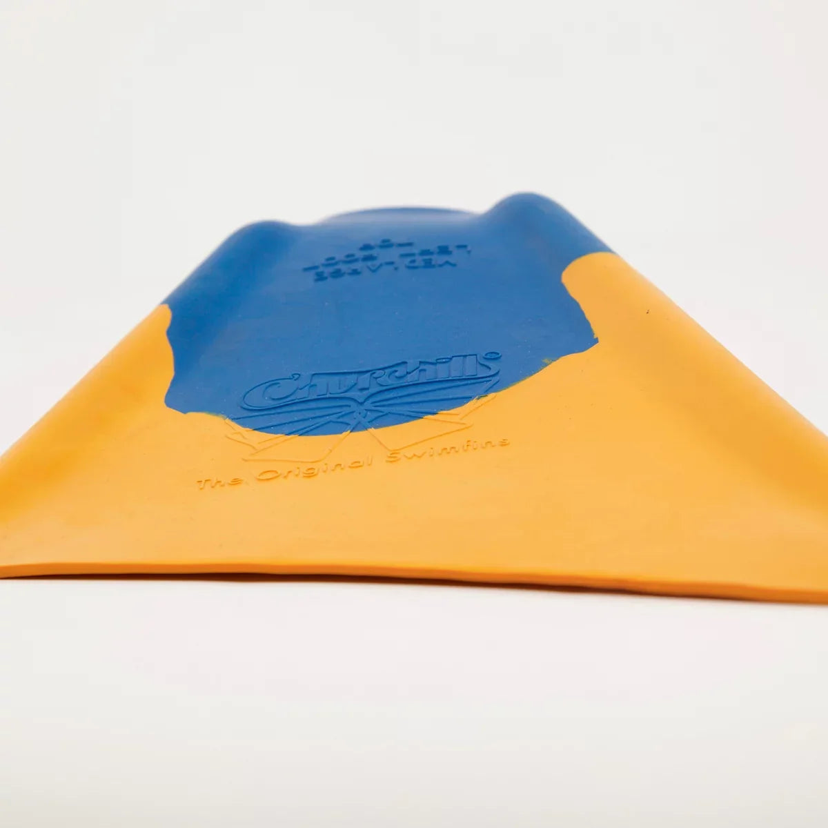 Makappuu Medium Adult Churchill Blue/Orange, Fins, Swim Floating Unisex Rubber