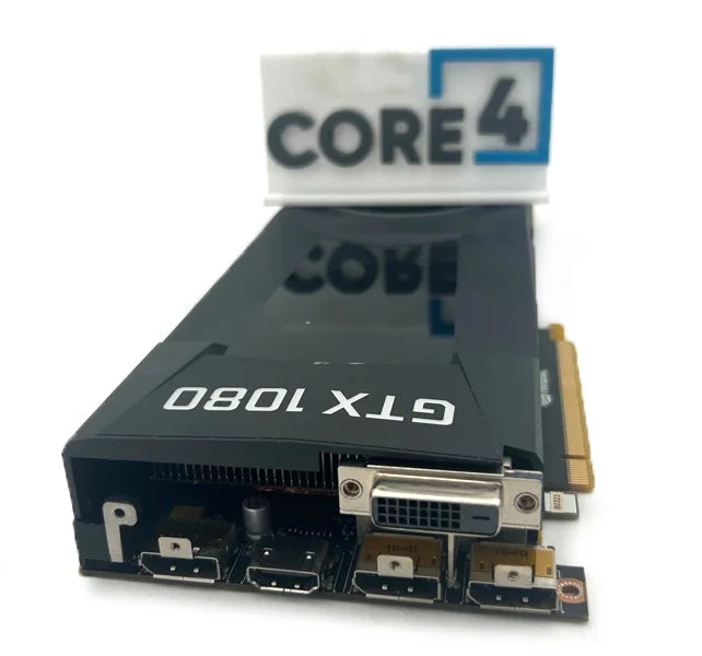 PCIE3.0 8GB GeForce Pre-Owned GDDR5X (Good) - ZOTAC GTX NVIDIA ZT-P10800D-10B 1080