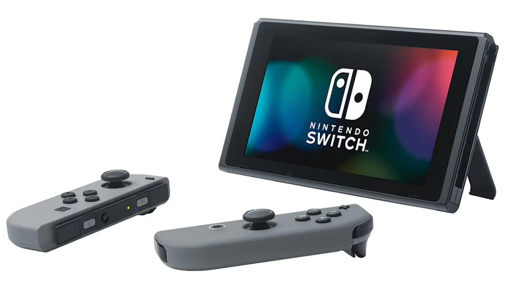 Bundle BOLT Nintendo Joy-Con AXTION New Like with Gray - Cable Switch & HDMI Gray Cleaning Kit