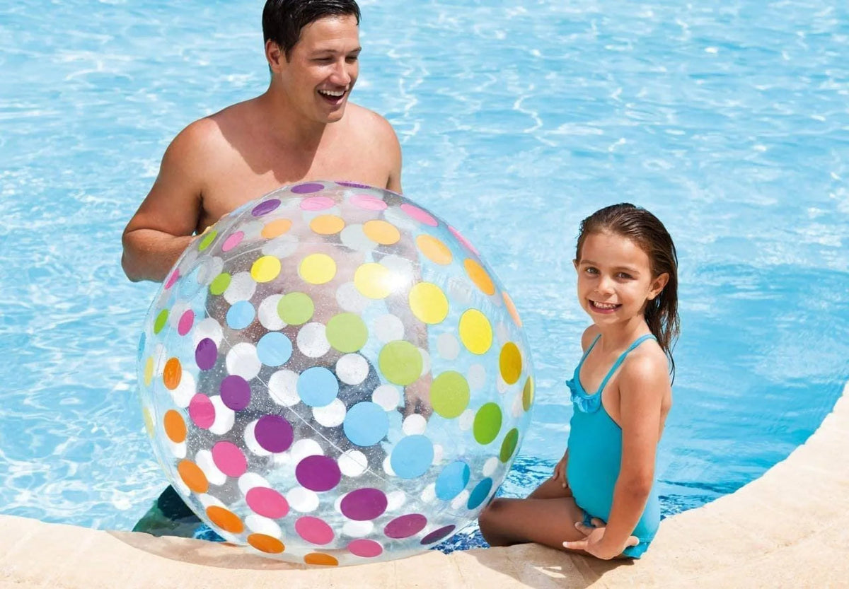 Colorful Beach Panel Giant 59065EP Inflatable Ball Big of Set Jumbo Intex 4