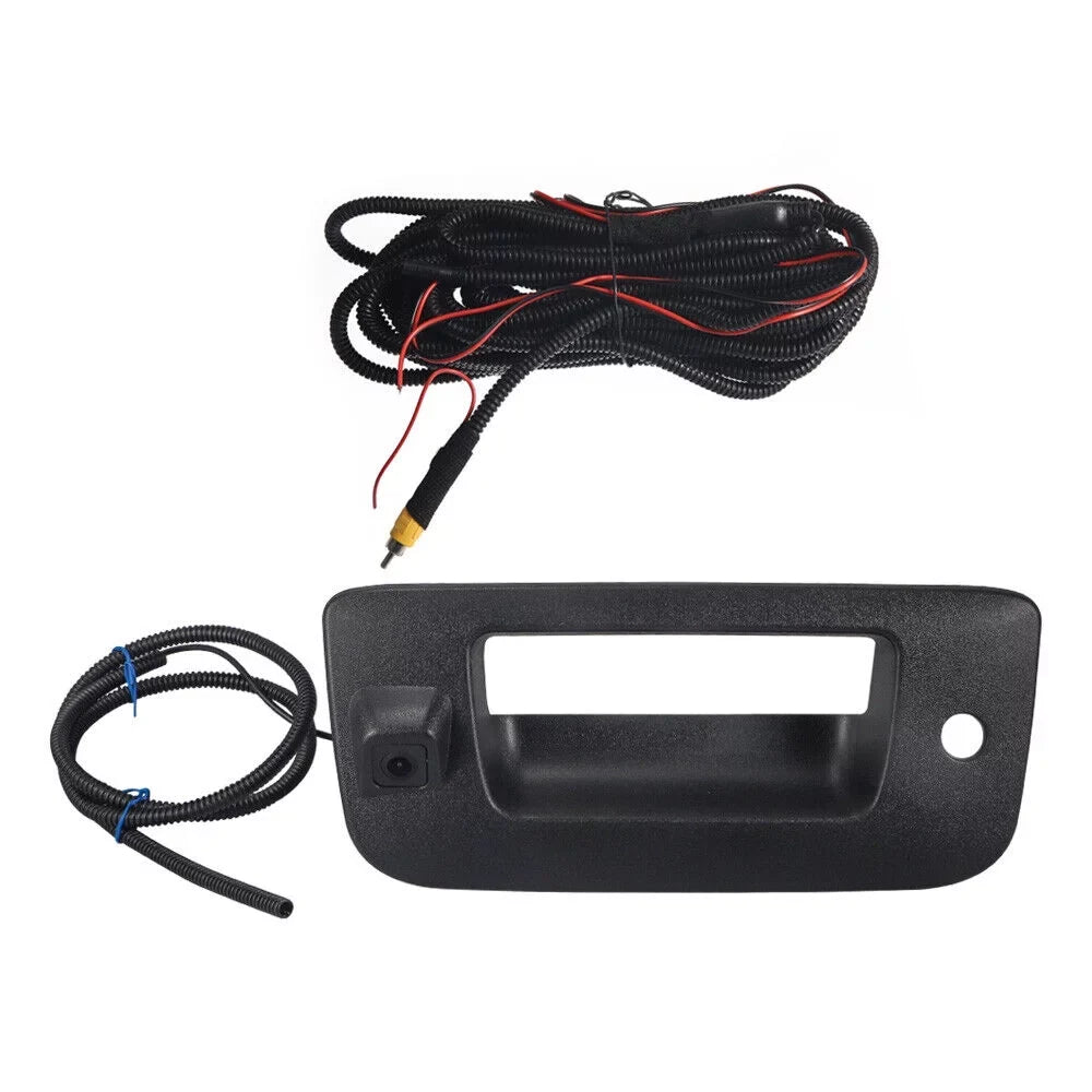 Chevy with 07-13 View Rear Compatible Silverado/GMC JahyShow Camera Tailgate Sierra Handle -