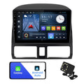 2002-2006 Auto/GPS/Bluetooth/FM/AUX-in/Steering Radio 10 Camera for with Android Built-in Wheel Inch Control Carplay/Android TouchScreen Honda Backup 9 CR-V Stereo Double Car Din Wireless