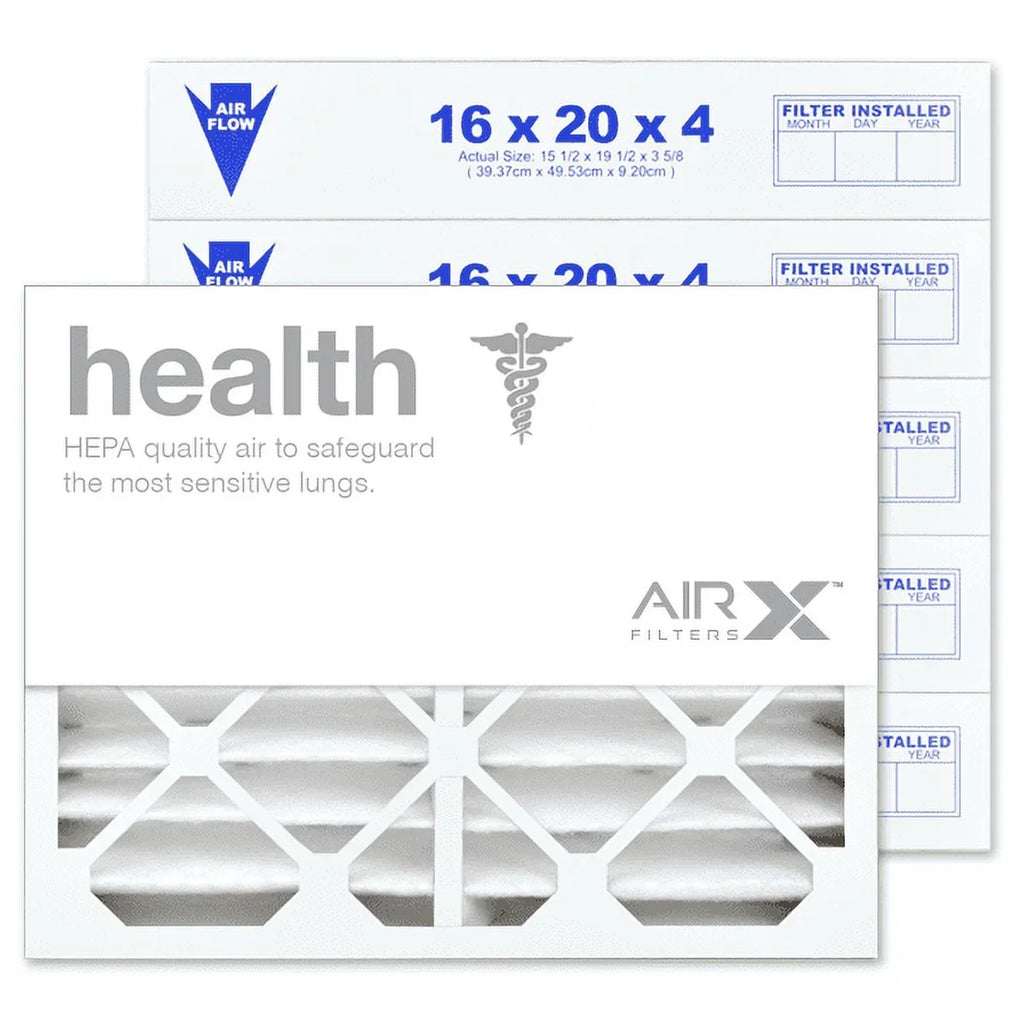 HVAC USA Health AC 6-Pack, Furnace Filters Rodgers in 13 Air 16x20x4 the Made White Filter for AIRx FR1000M-111, Replacement MERV FR1000M-108