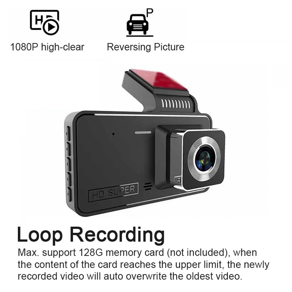 With Car Dash Dash 1080p 4 170° Loop Support Dash Wide Car Camera,Camera Dsfen Wide Dashcam Camera 170° Dvr With Car LoopPicture Support With Dvr 1080p 170° Inch Wide 4 Andoer Dashcam Inch
