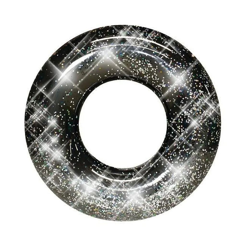 48"- Glitter Glitter Tube Black Pool