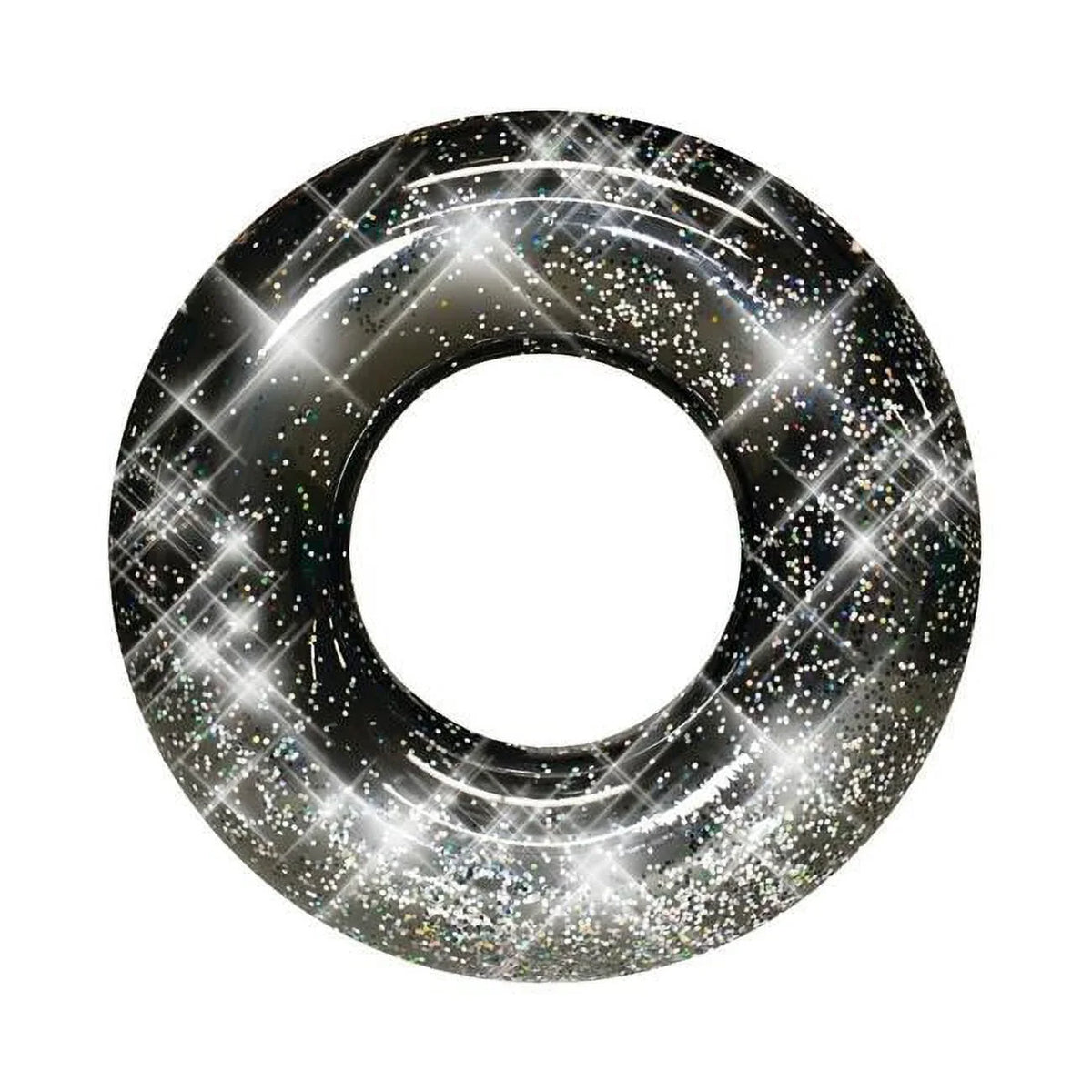 48"- Glitter Glitter Tube Black Pool
