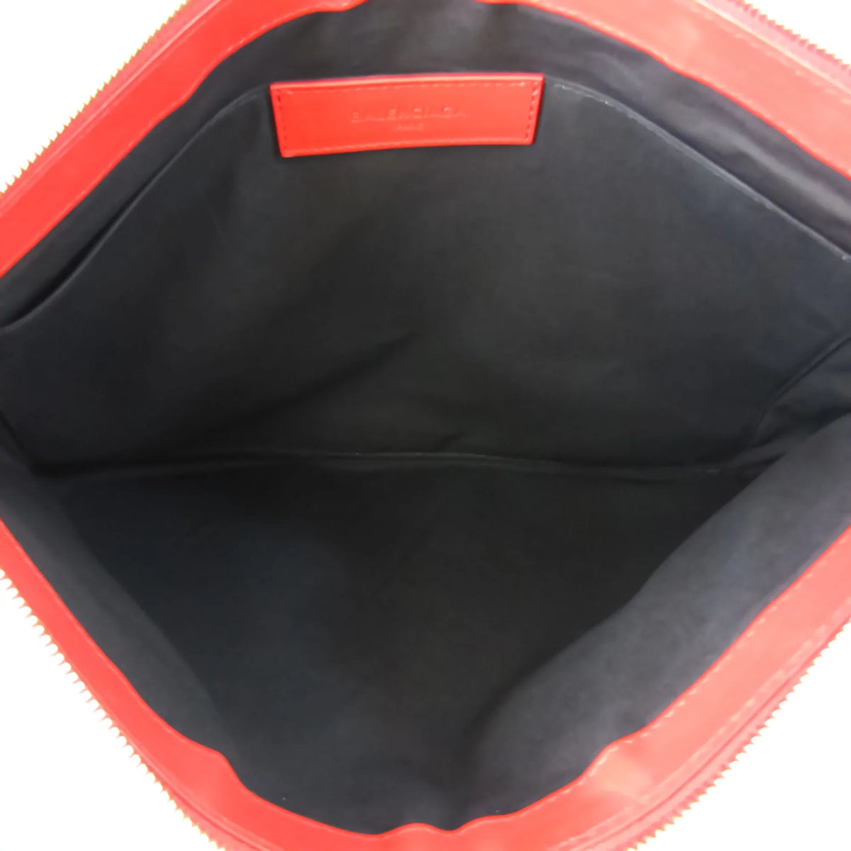373840 Pre-Owned Color Women's Bag,Pouch Leather,Canvas (Good) Balenciaga Clutch Beige,Red