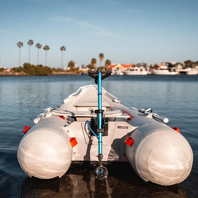 Paddle with 378 Marine Kit Battery,Perfect - Trolling Watercraft, Motor Electric Solar Panel Bixpy for Inflatable Kayak, Boards Outboard SUN80 Wh K-1 with