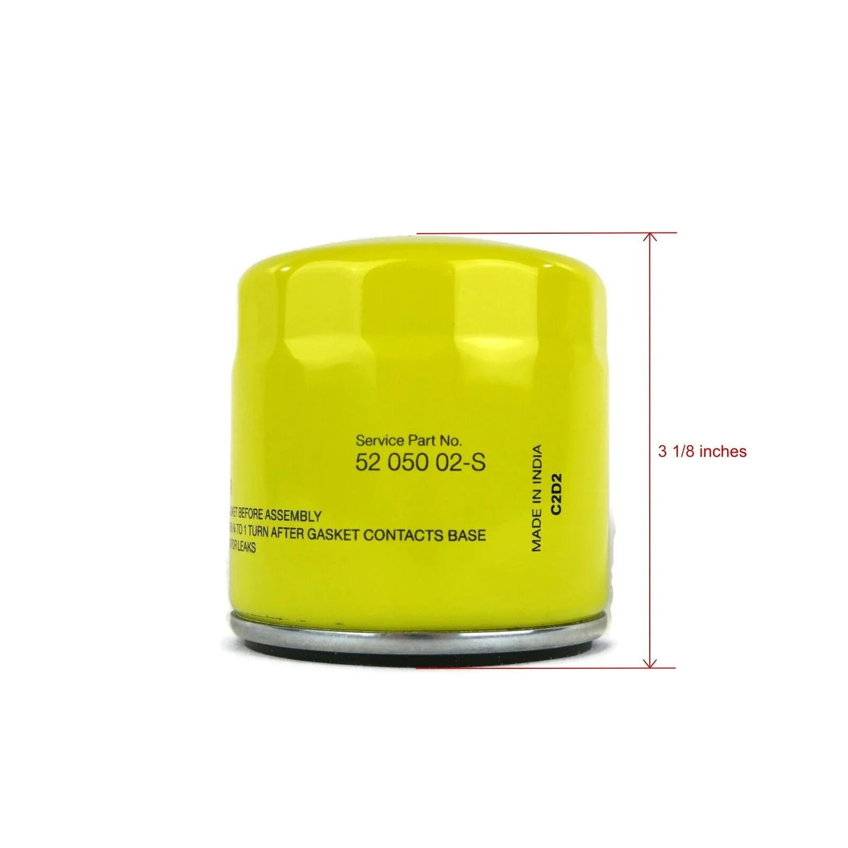 Kohler Pack) 5205002S OEM 050 Performance | Anti-drain for Oil Pro Filter (2 02-S, 52