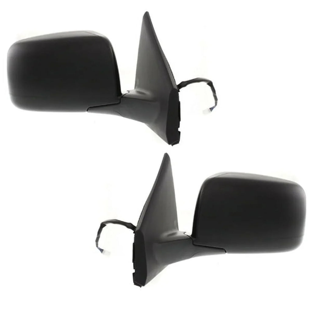 Door Power PAIR SET Mirror For Rear View Heated Camera w/o-Side 08-15 View Rogue
