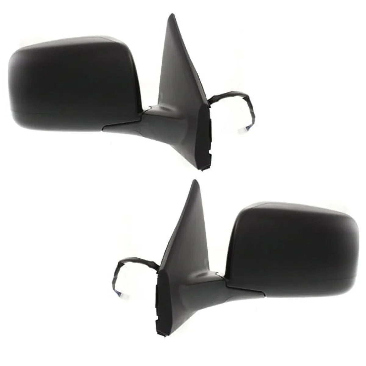 Door Power PAIR SET Mirror For Rear View Heated Camera w/o-Side 08-15 View Rogue