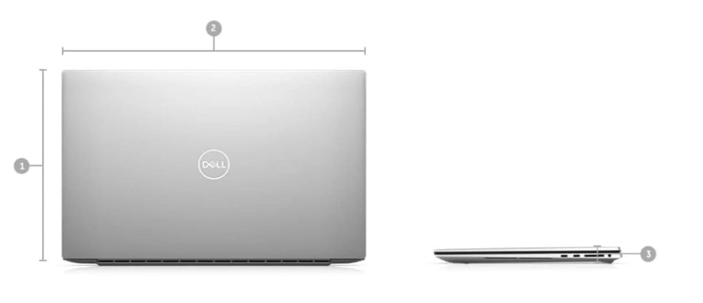 3050 CPU + Laptop 17" i7 - RTX GHz RAM 9710 - (Refurbished) FHD+ XPS Core 64GB - SSD 8TB 8TB 4.6 Cores - 11th (2021) SSD @ Gen 8 Restored