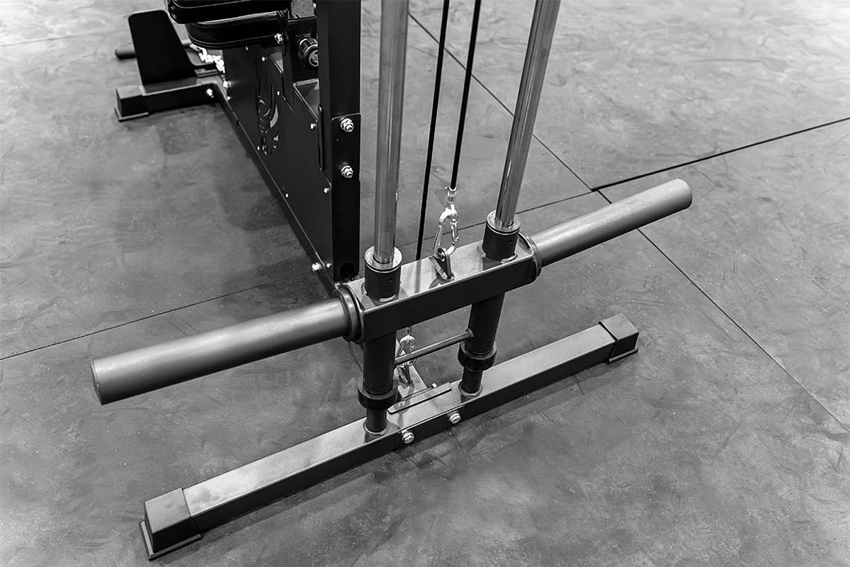 Lat-Pulldown/Low-Row HUNTER: BOLT Plate-Loaded Combo