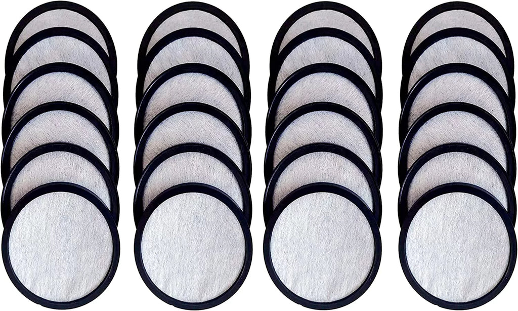 for Coffee Filter White Mister Charcoal 24-Mr. Machine Coffee Disk Most Brewers, liquid Replacement